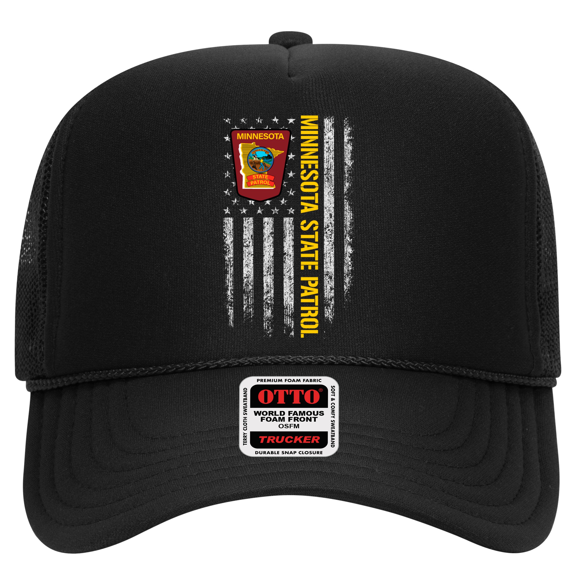 Minnesota State Patrol American Flag Hat