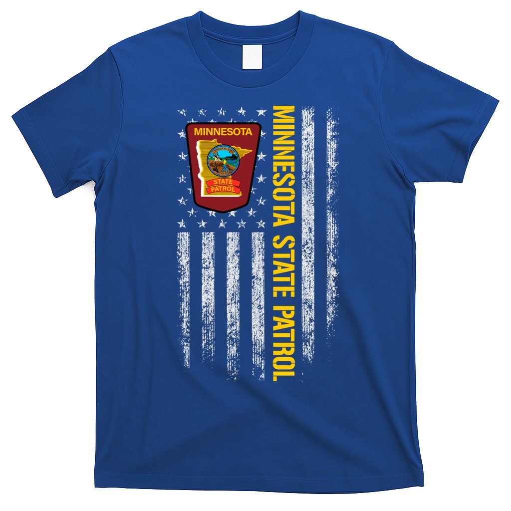 Minnesota State Patrol American Flag T-Shirt