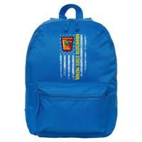 Minnesota State Patrol American Flag 16 in Basic Backpack