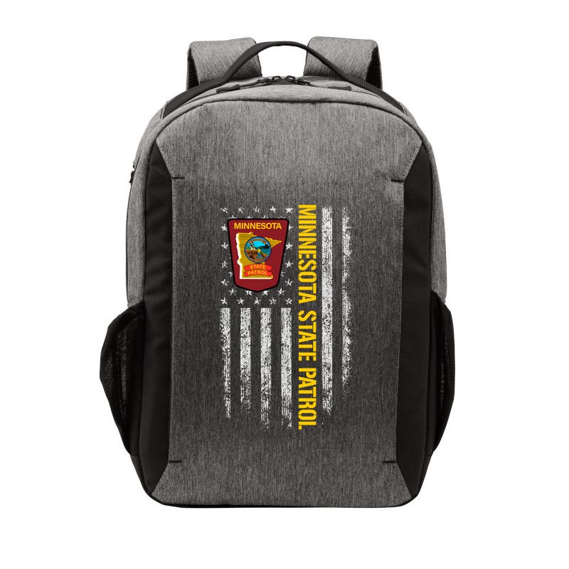 Minnesota State Patrol American Flag Vector Backpack
