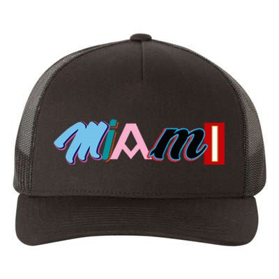 Miami Sports Pride Fan City Yupoong Adult 5-Panel Trucker Hat