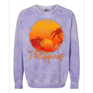 Manila Sunny Philippines Colorblast Crewneck Sweatshirt