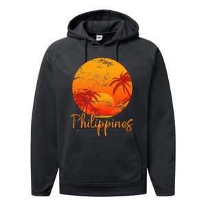 Manila Sunny Philippines Performance Fleece Hoodie