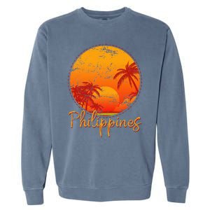 Manila Sunny Philippines Garment-Dyed Sweatshirt