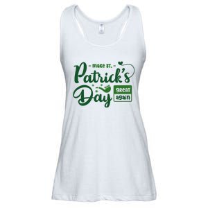 Make St PatrickS Day Great Again Funny Trump Republican 2024 Ladies Essential Flowy Tank