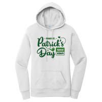 Make St PatrickS Day Great Again Funny Trump Republican 2024 Women's Pullover Hoodie