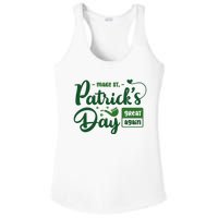 Make St PatrickS Day Great Again Funny Trump Republican 2024 Ladies PosiCharge Competitor Racerback Tank