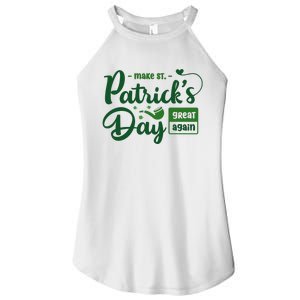 Make St PatrickS Day Great Again Funny Trump Republican 2024 Women's Perfect Tri Rocker Tank