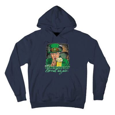 Make St Patricks Day Great Again Funny Trump Tall Hoodie