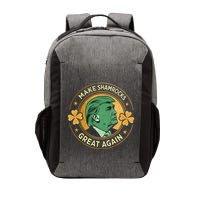 Make St PatrickS Day Great Again Lucky Trump Shamrock Gift Vector Backpack