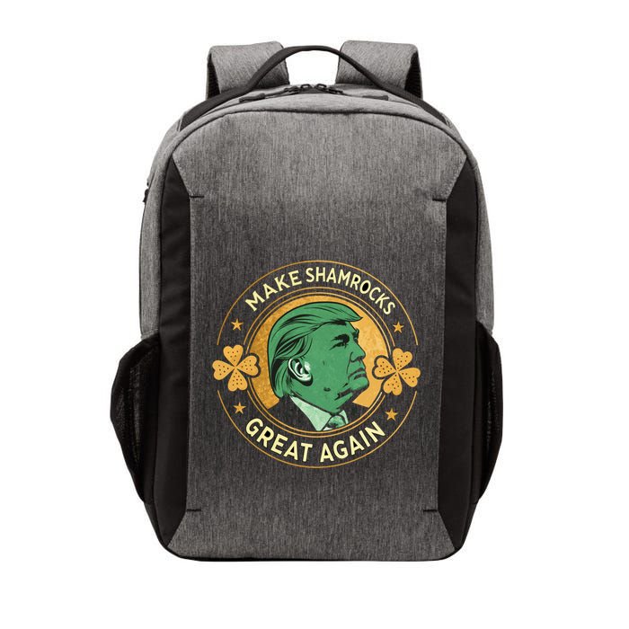 Make St PatrickS Day Great Again Lucky Trump Shamrock Gift Vector Backpack