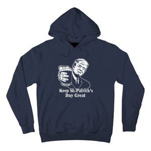 Make St Patricks Day Great Again Funny Trump(1) Tall Hoodie