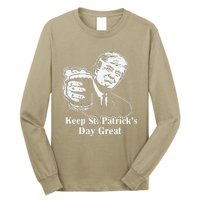 Make St Patricks Day Great Again Funny Trump(1) Long Sleeve Shirt