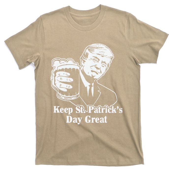 Make St Patricks Day Great Again Funny Trump(1) T-Shirt