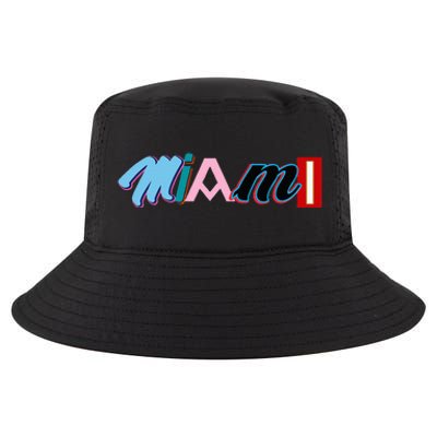 Miami Sports Pride Fan City Cool Comfort Performance Bucket Hat