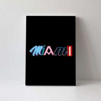 Miami Sports Pride Fan City Canvas