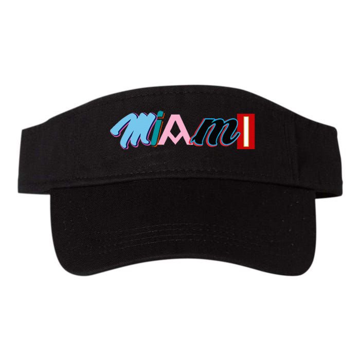 Miami Sports Pride Fan City Valucap Bio-Washed Visor