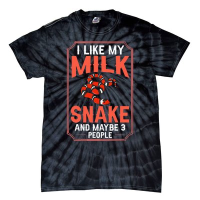 Milk Snake Pet Care Tank Reptile Tie-Dye T-Shirt