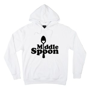 Middle Spoon Polyamory Throuple Relationship Couples Hoodie