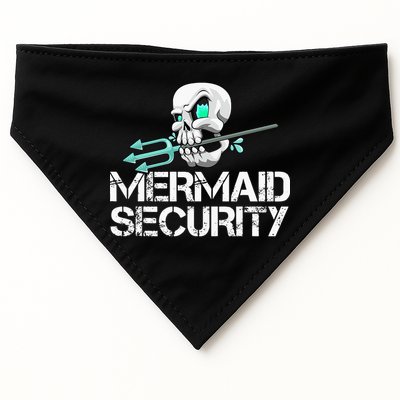 Mermaid Security Pirate Skull Swim Team Swimmer USA-Made Doggie Bandana
