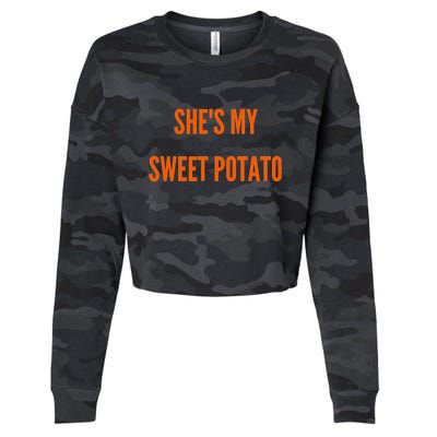 My Sweet Potato I YAM Matching Couple's Cropped Pullover Crew