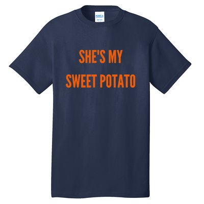 My Sweet Potato I YAM Matching Couple's Tall T-Shirt