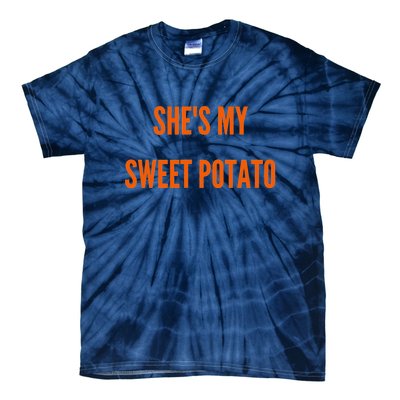 My Sweet Potato I YAM Matching Couple's Tie-Dye T-Shirt