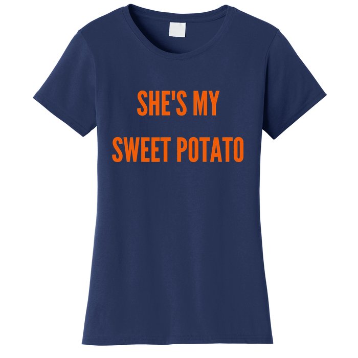 My Sweet Potato I YAM Matching Couple's Women's T-Shirt