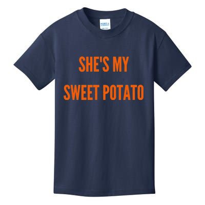 My Sweet Potato I YAM Matching Couple's Kids T-Shirt