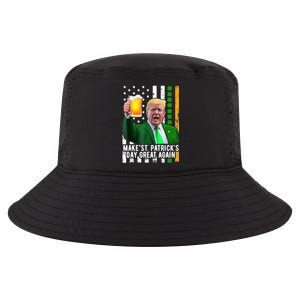 Make St PatrickS Day Great Again Funny Trump Cool Comfort Performance Bucket Hat