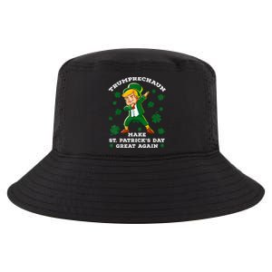 Make St Patricks Day Great Again Trump Leprechaun Cool Comfort Performance Bucket Hat