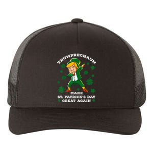 Make St Patricks Day Great Again Trump Leprechaun Yupoong Adult 5-Panel Trucker Hat