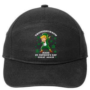 Make St Patricks Day Great Again Trump Leprechaun 7-Panel Snapback Hat