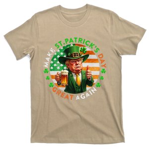 Make St Patricks Day Great Again Funny Trump T-Shirt