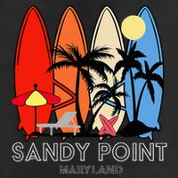 Maryland Sandy Point Retro Surfer Cool Comfort Performance Bucket Hat