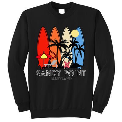 Maryland Sandy Point Retro Surfer Sweatshirt