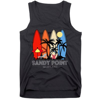 Maryland Sandy Point Retro Surfer Tank Top