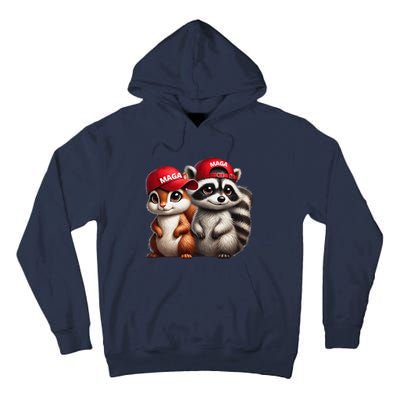 Maga Star Peanut The Squirrel & Fred The Raccoon Tall Hoodie