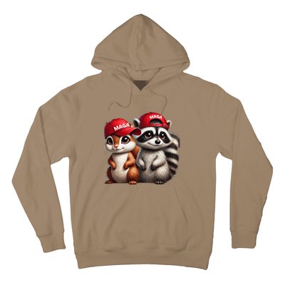 Maga Star Peanut The Squirrel & Fred The Raccoon Hoodie