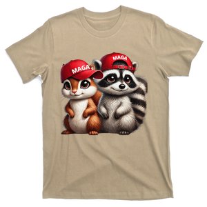 Maga Star Peanut The Squirrel & Fred The Raccoon T-Shirt