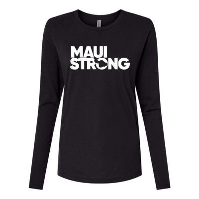 Maui Strong Pay For Maui We Stay With Hawaii Womens Cotton Relaxed Long Sleeve T-Shirt