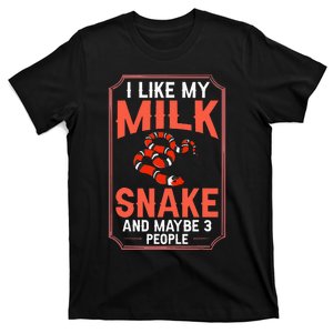 Milk Snake Pet Care Tank Reptile T-Shirt