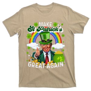 Make St Patricks Day Great Again Funny Trump T-Shirt