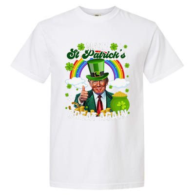 Make St Patricks Day Great Again Funny Trump Garment-Dyed Heavyweight T-Shirt