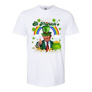 Make St Patricks Day Great Again Funny Trump Softstyle CVC T-Shirt