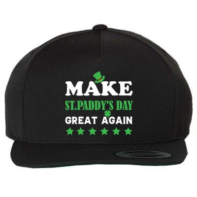 Make St. PaddyS Day Great Again Wool Snapback Cap