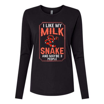 Milk Snake Pet Care Tank Reptile Womens Cotton Relaxed Long Sleeve T-Shirt