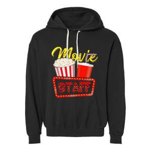 Movie Staff Party Night Behind The Scenes Awesomeness Garment-Dyed Fleece Hoodie