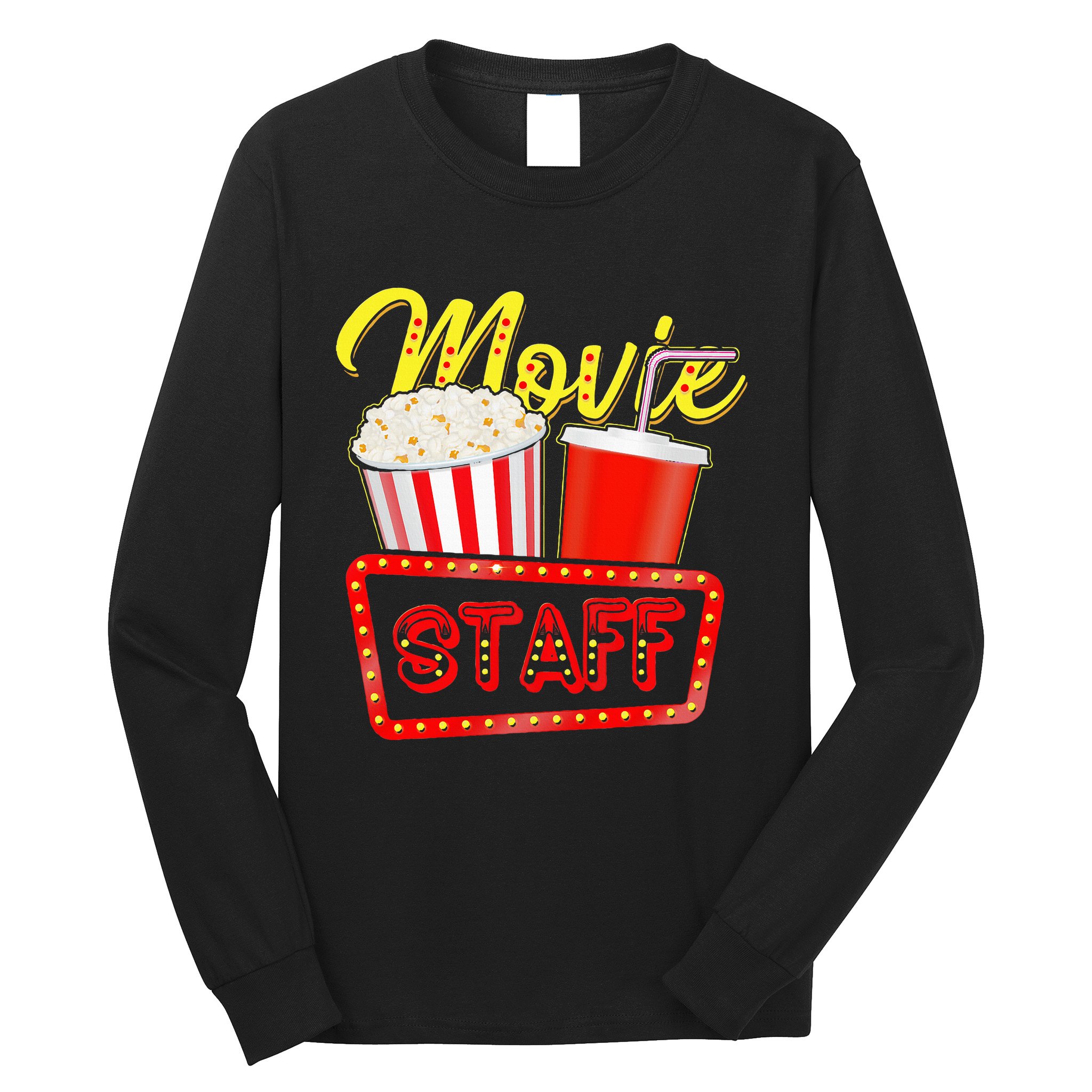 Movie Staff Party Night Behind The Scenes Awesomeness Long Sleeve Shirt