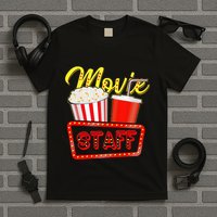 Movie Staff Party Night Behind The Scenes Awesomeness T-Shirt